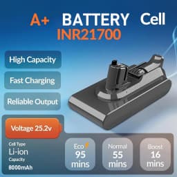 for Dyson V15 V11 Battery Pack Click-in Replacement High Capacity Fast Charging 970938-01 970425-01 SV22 SV47 Models