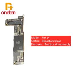 Locked iCloud ID Motherboard For iPhone 12 13 14 15 Pro Max Swap Practice Logic Board Complete Power On Screen Test mainboard