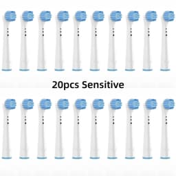Brush Head Nozzles for Braun Oral B Replacement Toothbrush Head Sensitive Clean Sensi Ultrathin Gum Care Brush Head for Oralb