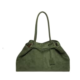 Women Suede Tote Bag Solid Color Shoulder Bag Large Capacity Handbags Trendy Satchel Bags Work Travel Shopping Commuter Tote Sac