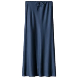 2026 Spring Summer Solid Color Satin Long Skirt For Women High Waist Lace-Up Fashion Elegant Faldas Light Luxury Women's Skirt