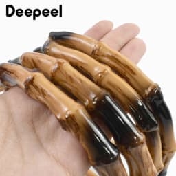 2/4/10Pcs 10.5/12cm Plastic Faux Bamboo Bag Handle for Women Handbags Woven-bag Purse Frame DIY Replace Handles Bags Accessories