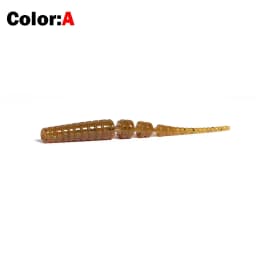 OUTKIT 4cm 5cm Fishing Soft Worm Lures Pin Tail Ice Fishing Bait Soft Polaris Sinking Lure Pesca Cheap Silicone Fishing Tackle