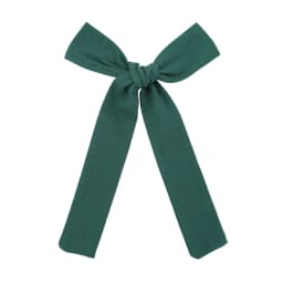 Long Tail Linen Hair Bow Clips for Little Girl Kids Mom Women Ponytail Knot Bows Alligator Clip Hair Accessories