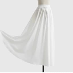 Chinese Style High Waisted Lining Petticoat Long Pleated Skirt Maxi Bottom Ladies White Black Lace Skirt for Hanfu