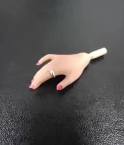 Need 15 days process time LX578 New Handmade jewelry Toy rings Crystal diamond accessories for your 1/6 30cm babi fr fr2 dolls
