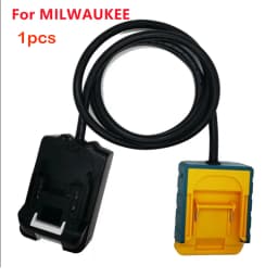 Battery Tool Extension Cord Battery Adapter For Makita For Bosch For Milwaukee For DeWlt 18V Battery Tool