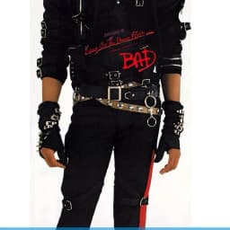 Handmade Punk Rock Roall Gloves Michael Jackson Tour Dirty Diana Armbraces Metal Buckle Black Cotton for Adults