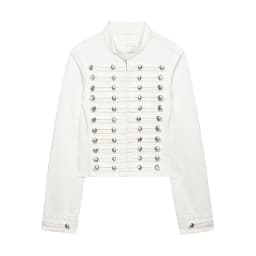 New Vintage Denim Jacket For Women Solid Round Neck Slim Fit Short Jackets 2026 Spring Lady Daily High Street Outerwears