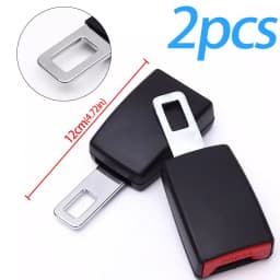 Cross-border Hot Car Seat Belt Extender Joint Thickening Fixer Lengthening Buckle Seat Belt Accessories Straight Insert Buckle