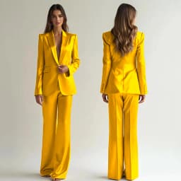 Luxury High Quality Women's Suit One Button 2 Piece Jacket Pants Female Clothing Slim Fit Smart Office Banquet Lady Blazer Set