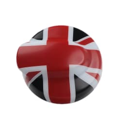 Brand New Plastic Style Gloss Black Car Fuel Tank Cap Cover Sticker For MINI Cooper S JCW Clubman R55 R56 Auto Accessories