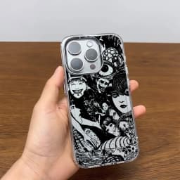 New comics Junji Ito horror Hot Anime Phone Case For iPhone 17 16e 16 15 14 13 12 11mini Pro Max X XR XSMAX Air Plus Soft Cover