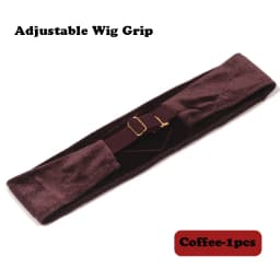Plussign Wig Grip Headband For Lace Frontal Wigs Adjustable Invisible Wig Hair Band Nude Non-Slip Velvet Wig Band To Hold Wigs