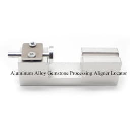 1pcs Aluminum Alloy Gemstone Processing Aligner Locator Level Seat Jewelry Processing Tool Butt Leveler Vertical Horizontal
