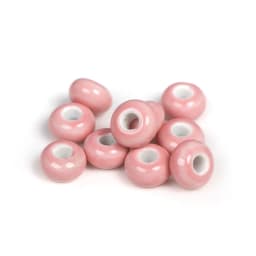 15#10pcs Special Round Retro Big Hole Ceramic Porcelain Bead Pendant Jewelry Making Beads Handmade Materials Bracelet Z036