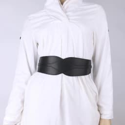 Women Solid Color Wide Belt Corset PU Leather Elastic Skinny Slim Body Waistband Female Lady Coat Suit Decorative Strap Girdle