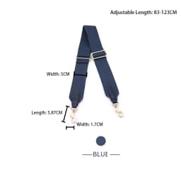Wide Shoulder Strap Canvas Bag Strap Lengthened Slung Adjustable Strap Durable Replacement Bag Belt Bag Accessories