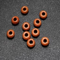 10Pcs Natural Crystal Agate Stone Big Hole Beads Abacus Spacer Beads Crafts Supplies for Jewelry Making DIY Bracelet Accessories