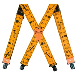 Suspenders Man For Pants 2" Wide Adjustable and Elastic Braces X Shape With Strong Clips - Heavy Duty Elastic Braces For Men