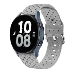 20mm Band for Samsung Galaxy Watch 5-pro-4-Classic/active 2 Sport Silicone Braided bracelet Huawei/Amazfit GTS-3-2-2e-mini strap