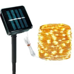 32m/22m/12m/7m Solar Led Light Outdoor Festoon Led Lamp Garden Outdoor Fairy Garland String Christmas Ramadan Decoration 2025