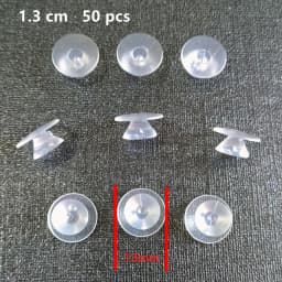50pcs 100pcs Plastic Buckles 1.2/1.3cm Black Buttons Tapered Buckle Shoe Decorations Shoe Charms Buckles DIY Accessories