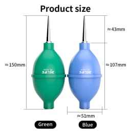LUXIANZI Universal Dust Blower Cleaner Rubber Powerful Air Blower Cleaning Tools for Clean Computer Keyboard Camera Lens Watch