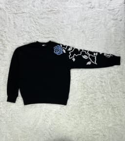 Y2K Trendy Japanese Anime Casual Pullover Kaiser Sweatshirt Autumn and Winter Warm Round Neck Knitted Unisex Clothing Retro