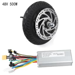8 Inch Hub Motor Electric Scooter 36V 48V 350W 500W Wheel Motor with Brushless Controller Electric Scooter Motor Kit
