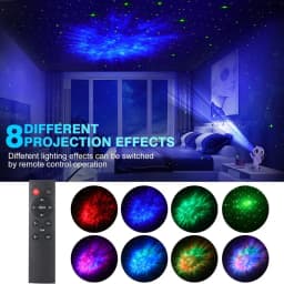 2023 Galaxy Star Projector Starry Sky Night Light Astronaut Lamp Home Room Decor Decoration Bedroom Decorative Luminaires Gift