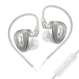 GK STREAK Earphones New-Generation Upgraded Dynamic Driver Unit + Microplate Tweeter Unit Metal Headphone