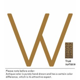 Nurlin Solid Brass Hammered Antique Brass 4-12 Inches 10-30cm Big Number Letter Door House Public Floating Signature