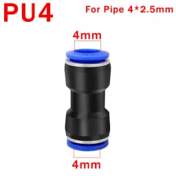 10PCS Pneumatic Fittings Quick Connector Air Plastic Hose Tube Connectors PU PG 4mm 6mm 8mm 10mm 12mm Push Into Pluglug