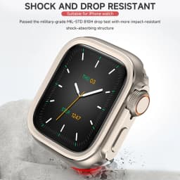 Aluminum Alloy Case for Apple Watch Case Ultra 4 3 2 49mm 46mm 44mm 45mm Metal Bumper Protective for IWatch Series 11 10 9 8 7 6