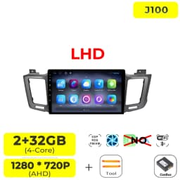 Android 16 Carplay For Toyota RAV4 RAV 4 Xa40 2012 2013 2014 2015 2016 -2019 Car Radio Multimedia Video Player Stereo Navigation