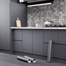 Kitchen DIY Self-Adhesive Waterproof Oil-proof PVC Wall Stickers Cabinets Countertop Wallpaper Bathroom Desktop Renovation Films