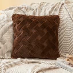 Plush Throw Pillow Cover 45x45cm 30x50cm for Sofa Square Cushion Cover Bed Living Room Plush Sleep Pillow Case Cotton Home Decor