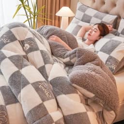 Lamb Wool Super Warm Blanket Winter Thickened Quilt Winter Quilt Core Autumn Spring Dormitory Single Comfprter Double Blanket
