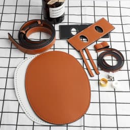 DIY Leather Shoulder Bag Making Kit Shoulder Bucket Bag Making Set for Purse DIY Making Handmade Stitch Bag Making Materials