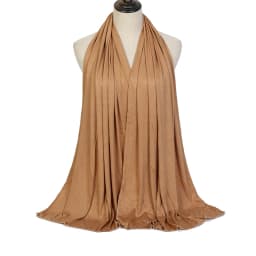 43 Colors Plain Solid Modal Jersey Hijab Women Winter Elasticity Muslim Shawl Scarf Long Wrap Warm Stole Headband 170*60cm
