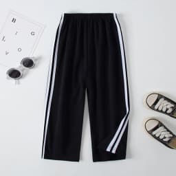 Summer CHILDREN'S Thin Wide-leg Pants Boys and Girls Color Leisure Sports Straight Pants Comfortable Pants.