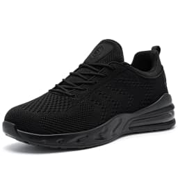 Larnmern Women's Non Slip Work Shoes Chef Restaurant Waterproof Walking Sneakers Slip Resistant Breathable Shoes
