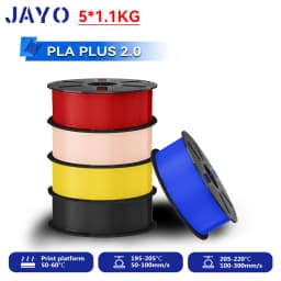 JAYO 5.5KG 3D PETG / High Speed Matte PETG / PLA Classic Printer Filament 1.75mm 3D Printer Filament Neatly Wound PETG for 3D