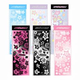 Korean Style Sticker Set For Kpop Photocards, Journaling & Toploader Deco - Premium Quality - Cute Ribbon Star Dialog Box & More