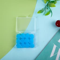 12PCS/Box Silicone Ear Plug Reusable Wax Earplugs Swimming Moldable Earplugs Noise Reduction Cancelling Sleeping Protection