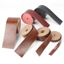 2 Meters DIY Microfiber Leather Crafts Straps Strips Durable Sturdy Glossy Leather Accessories for Belt Handle Crafts Making