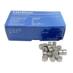 1 Box 1kg Dental Lab Nickel-Chromium With Beryllium Ni-Cr Ceramic Alloy for Ceramic Restoration Dental Nicr Metal