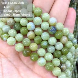 Wholesale 100% Natural Green Jade Cylinder Square Irregular Faceted Round Stone Beads for Jewelry Making Diy Bracelet Charms