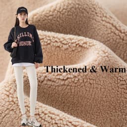 Fall Winter New Warm Fleece Lined Yoga Leggings Female High Waist Shaping Workout Sharkskin Leggings Elastic Tight Thermal Pants